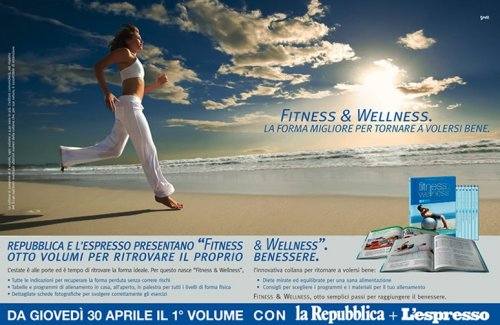 Collana Fitness e Wellness su Republlica e L'Espresso